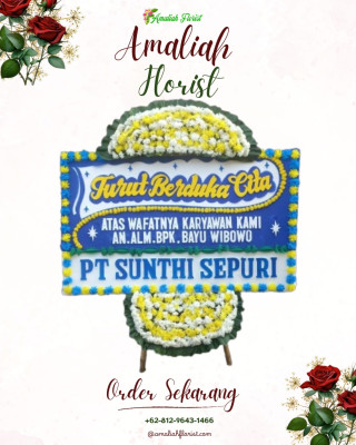 Papan Bunga Duka di Batani