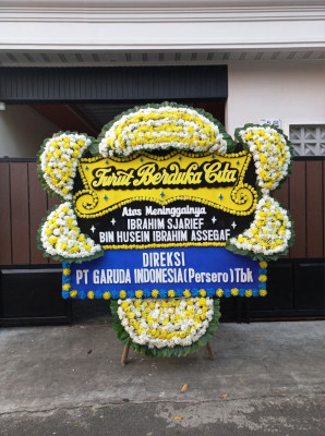 Papan Bunga Duka di Batani
